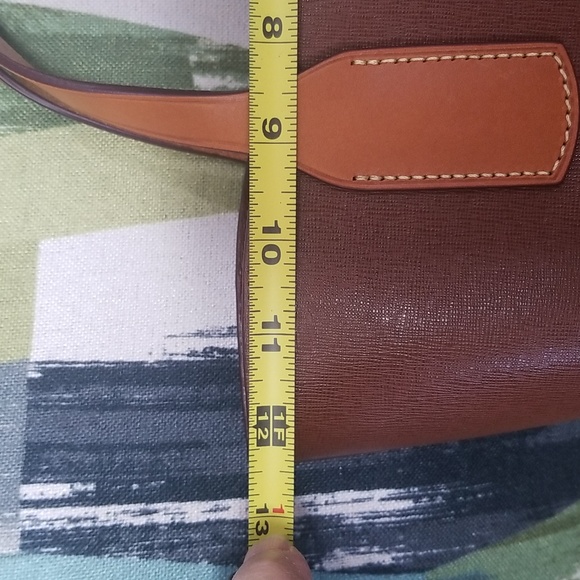 Dooney & Bourke Saffino Brinley In Amber Shoulder Bag Crossbody Purse - Picture 6 of 12